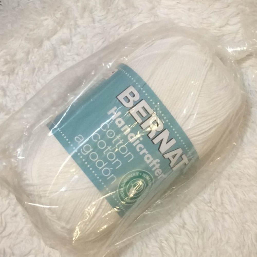 1 skein of cotton yarn - White - Picture 8 of 9